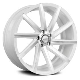 Strada Wheels S41251435wm Sega Wheel 22x9 35 5x114.3 72.6 White Single Rim
