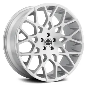 S59251515bfs Strada Wheels Buca 22x9.5 15 5x114.3 72.6 Silver Rims Set Of 4