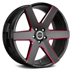 S60252025gbmlr Strada Wheels Coda Wheel 22x9.5 25 5x120.65 72.6 Gloss Single Rim