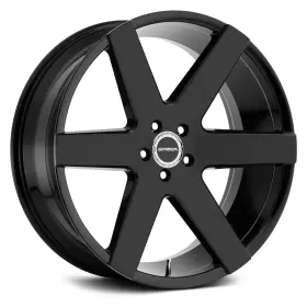 S60463924gb Strada Wheels Coda 24x10 24 6x139.7 87.1 Black Rims Set Of 4