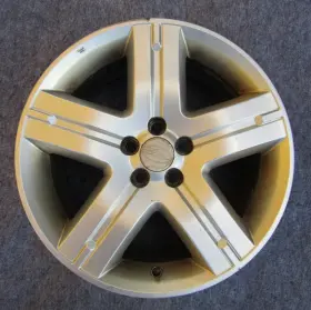 28111sa130 Subaru 2006-2010 Forester 17x7 Aluminum Alloy Silver 5 Spoke Wheel 68750