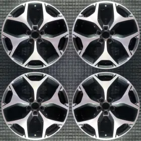 2811sg220 Subaru Forester Machined With Dark Charcoal Pockets 18 Inch Oem Wheel Set 2014 To 20