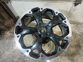 Subaru 560-68680a Scratched 17x7 Alloy Wheel Rim From 2022 Xv Crosstrek 11322512
