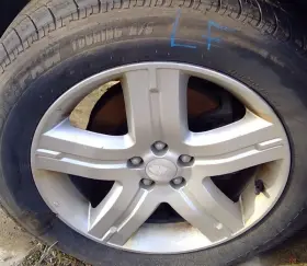 560-68783a Subaru Wheel 16x6-1/2 Alloy 5 Spoke Rim 2009 2010 Forester Factory Aluminum