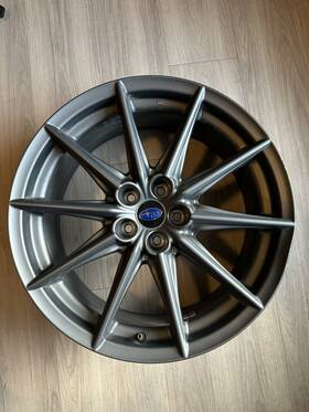 Subaru 68890 2022-25 Br-z Brz 18 Inch 18x7.5 Grey Damaged Oem Factory Wheel
