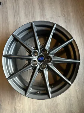 68890 Subaru 2022-25 Br-z Brz 18 Inch 18x7.5 Grey Damaged Oem Factory Wheel