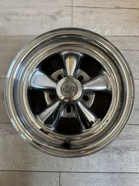 61715 Super Sport Cragar 08/61 S/s Chrome Wheel 15x7 5-lug #1 61715 Super Sport Cragar 08/61 S/s Chrome Wheel 15x7 5-lug #1
