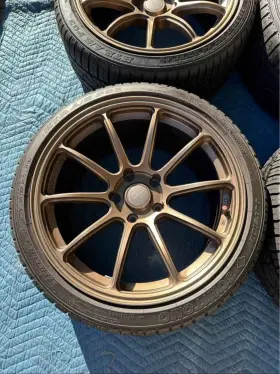 Rf03rr18095385120sb Superspeed Rf03rr 18x9.5 5x120 38 Satin Bronze 64.1cb Fk8 Civic Type R