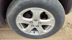 Suzuki 4321078j20 2007-2009 Grand Vitara Xl7 17 Aluminum Wheel Oem Factory 5 Spoke Rim #1