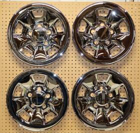 Suzuki 560-72678 99-05 Grand Vitara Xl-7 Wheel Rim Steel Chrome Skins Fit 16 Inch