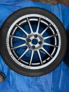 Team Dynamics 101-77007s Motorsport Light Alloy Wheels 17 Inch X 7 4-100 Mm