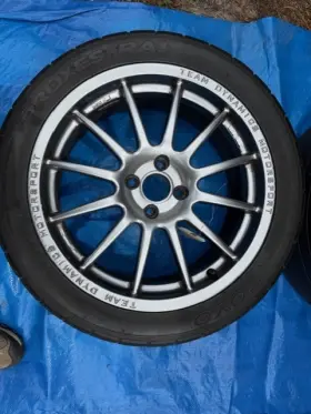 101-77007s Team Dynamics Motorsport Light Alloy Wheels 17 Inch X 7 4-100 Mm