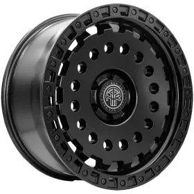 702g-1890m-12 Thret Off-road 702 Firewall 18x9 5x5.5 Inch -12mm Satin Black Wheel Rim 18