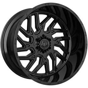 544bm-2208910s Tis 544b 22x10 8x180 10mm Gloss Black Wheel Rim 22 Inch