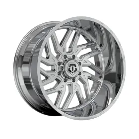 544c-28292f Tis 1 X 544c Dually 20x8.25 8x200 156.17 Hub 127 Offset Chrome Wheel Rim