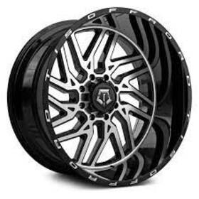 Tis 544mb-2128944 544mb Rim 20x12 8x180 Offset -44 Machined Gloss Black Quantity Of 1