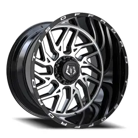 544mb-2226844s Tis 544mb 22x12 6x135/6x139.7 Offset -44 Machined Gloss Black Quantity Of 1 544mb-2226844s Tis 544mb 22x12 6x135/6x139.7 Offset -44 Machined Gloss Black Quantity Of 1