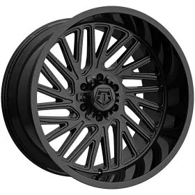 553b-2098900 Tis 553b 20x9 8x180 0mm Gloss Black Wheel Rim 20 Inch