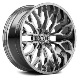 565c-2108324 Tis 565c Wheel 20x10 -24 6x139.7 106.2 Chrome Single Rim