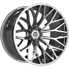 566c-2108124 Tis 566c 20x10 8x6.5 Inch -24mm Chrome Wheel Rim 20 566c-2108124 Tis 566c 20x10 8x6.5 Inch -24mm Chrome Wheel Rim 20