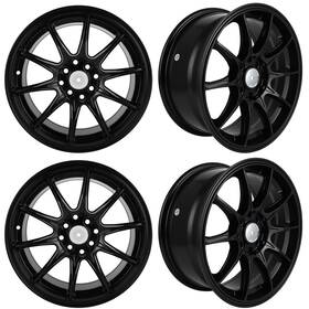 Topcn To843377a 4 Pack 16x7 Inch 8x100/114.3 Pcd 38mm Offset Wheel Rim For Mazda Mx-5 Miata