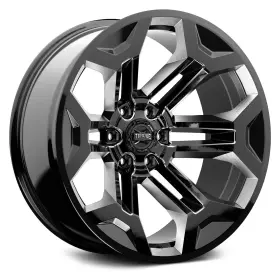 Tw405c-22113633-38 Torque Tw405c Pulse Wheel 22x11 -38 6x135 87.1 Black Single Rim