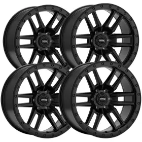 Tw411c-20906004 Torque 35 Set Of 4 Tw411c Pritchett 20x9 6x5.5 Inch 35mm Satin Black Wheels Rims