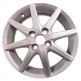 Toyota 196743127293 Refurbished 15x5 Painted Silver Wheel Fits 2012-2017 Prius C 560-69612