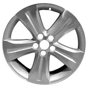 560-69536 Toyota 196743244983 Used 19x7.5 Machined Silver Wheel Fits 2008-2013 Highlander