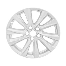 Toyota 4261112f90 16x7 10 Spoke Reconditioned Aluminum Wheel Painted Sparkle Silver 560-95708