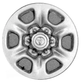 4261135240 Toyota Genuine Oem Wheel For 2003-2006 4runner 16 Inch Silver Steel Rim