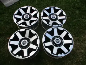 4261135581 Toyota 17 4runner Tacoma Black Factory Oem Alloy Wheel Rim 75154 2017-2023 Set 6