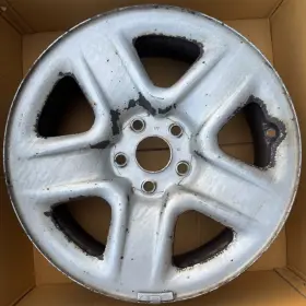 4261142200 Toyota 17 Inch 2011 Rav-4 Wheel Rim Steel Silver 5-spoke Factory Oem