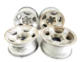 4261160090 Toyota 1993 1997 Landcruiser Oem Set Of 4 Wheel Rims Needs Refurbishing 16x8