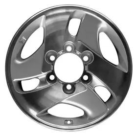 42611af011 Toyota 16x7 6 Spoke Used Aluminum Wheel Machined And Painted Medium Silver Whl-69408