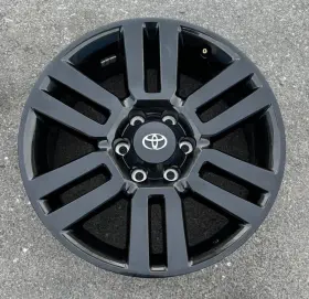 4261135470 Toyota 560-69561 14 15 16 17 18 19 4 Runner Oem Wheel Rim 20x7 20 Inch Machined Blk 4261135440 69561