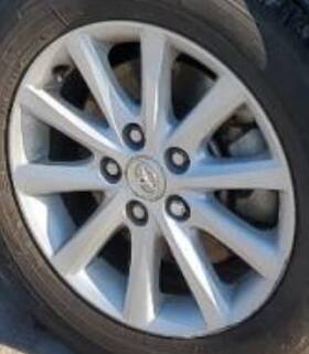 Toyota 560-69565 2010 Camry Oe Wheel 16x6-1/2 10 Spoke