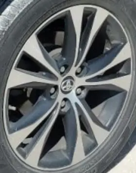 560-69628a Toyota 2015 Rav4 Oe Wheel Gasoline 18x7-1/2 Black Inlay
