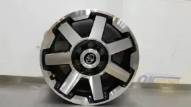 560-75154c Toyota 21 2021 4runner 17x7.5 Wheel Rim 7 Spoke Machined Black Inlay