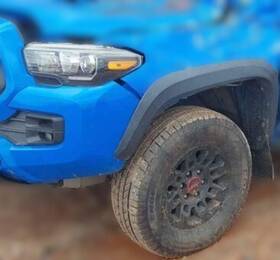 Toyota 560-75210 17-19 Tacoma 16x7 Alloy 8 Spoke Black Wheel Rim Oem