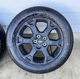 Toyota 560-75261a 18 Inch Trd Matte Black 2021 Rav4 Wheels Fits Other Models