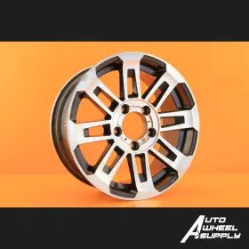 Toyota Dw726 Tundra Tss 2007-2021 Black Machined 20 Inch Oem Wheel Rim