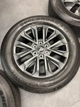 Toy-scw-25082201-1c Toyota 2025 Land Cruiser 20 Inch Oem Wheels And Tires Brand New