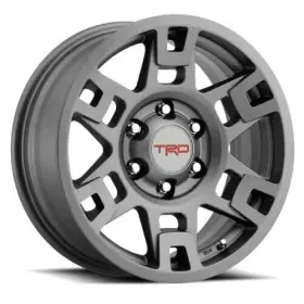 66673 Trd Wheel 17 X 7.5 Inch Auto Rim 4 Pc Matte Gunmetal