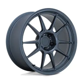 1885ita355114u76a-1n Tsw Imatra 18x8.5 35 Satin Dark Blue Wheel 5x114.3 5x4.5 Qty 1