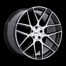 Tw002bd20055730 Tsw 20x10.5 Tw002 Lasarthe Gloss Black Machined Wheels 5x112 30mm Set Of 4