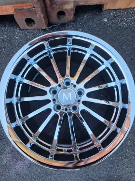 1895mam355112c66 Tsw Wheels Mandrus Millenium 18x9.5 Et 35mm Chrome Rear 5 On 112mm Wheel