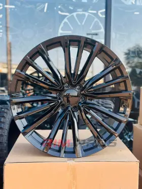 229u124wrt654 U Replica 4 New 24 Inch Chevy Gmc Escalade Ram Nissan Infinity 6x139.7 Wheels. Rims 6x5.5