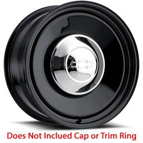 U.s. Wheel 65-5860 U.s. Rat Rod 65 Rim 15x8 6x139.7 Offset -19 Gloss Black Quantity Of 1