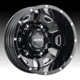 003-6670rbm Ultra 4/ultra 003rbm Hunter Dually Gloss Black Milled 16x6 6x205